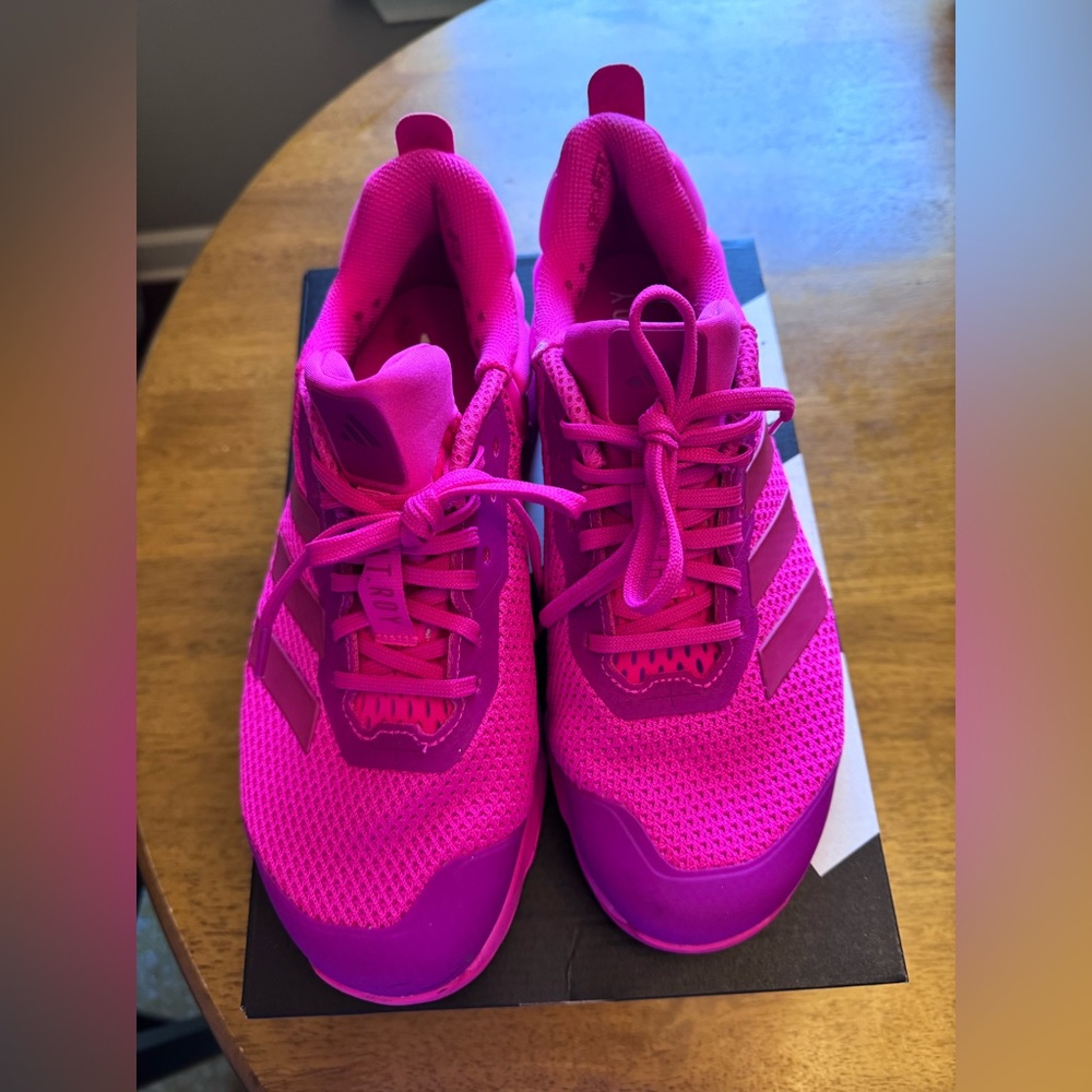 Adidas Women's Bright Pink Athletic Shoes- Size 9.5